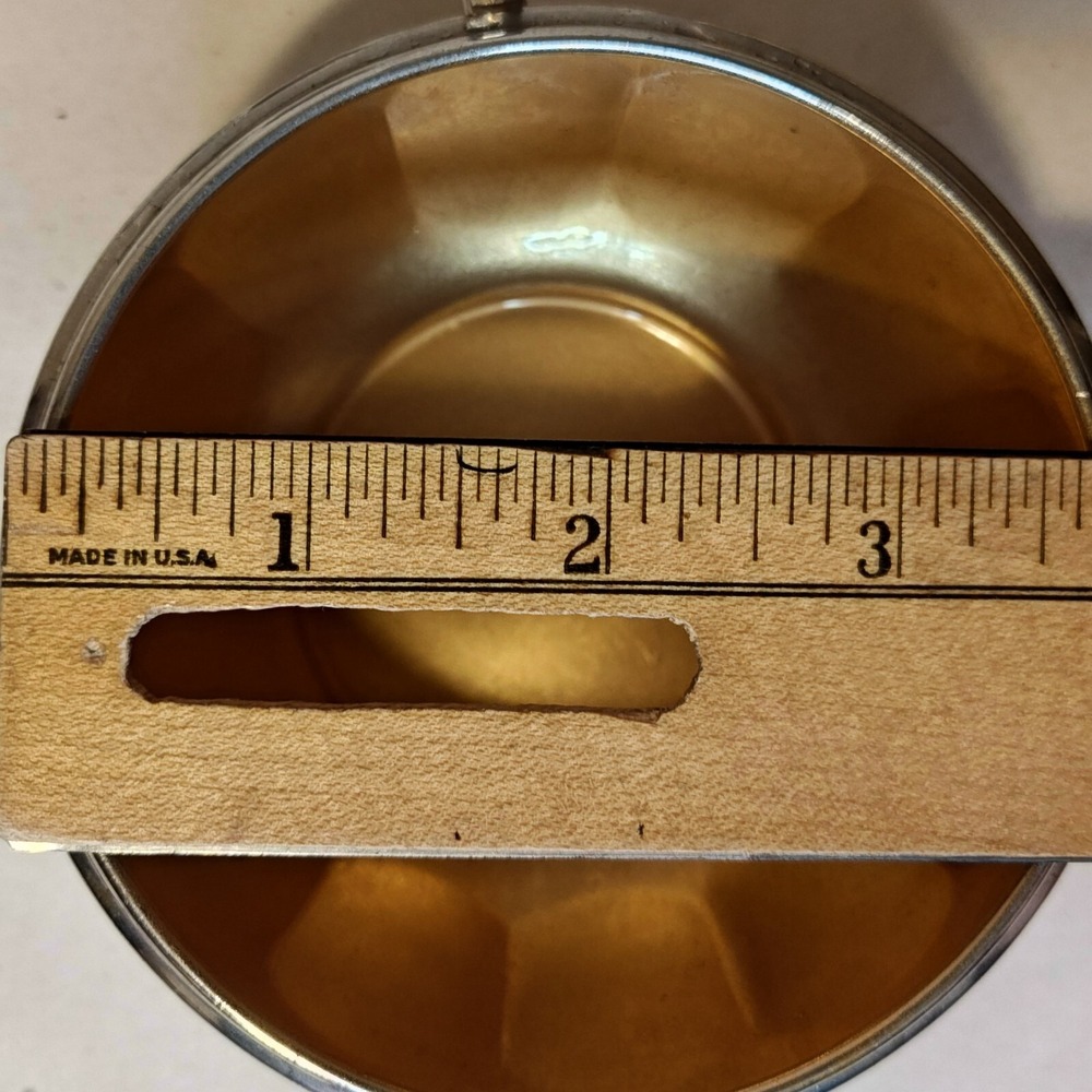 VTG MB Means Best Creamer & Lidded Sugar Bowl MCM 691 Manning Bowman Silver Pl - Picture 10 of 13